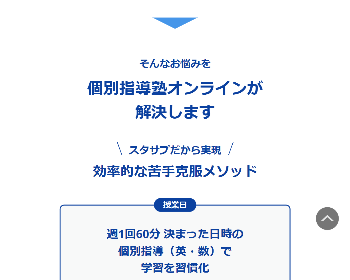スタディサプリの公式キャプチャ画像